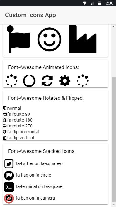 Style CSS Font Awesome